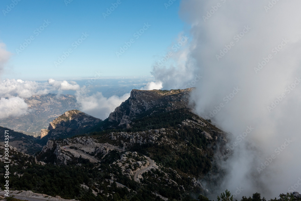 Route through the mont caro of Tarragona