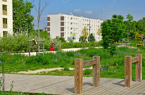 Les Mureaux; France - may 25 2019 : block of flats photo