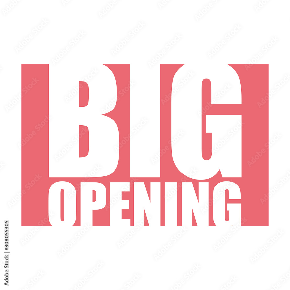red vector banner big opening red vector banner big opening