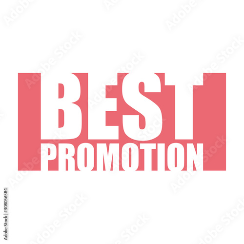 red vector banner best promotion