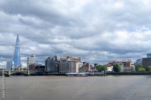 London South Bank River Thames skyline