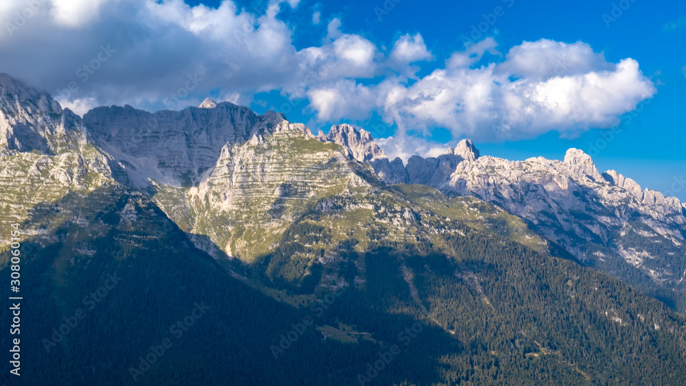 The Montasio group in the Julian Alps