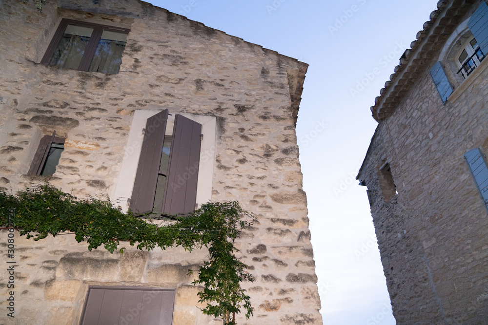 Cavaillon ancient house typical provence in France