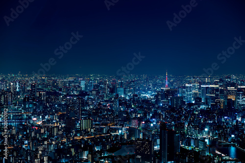 東京の夜景 © zum