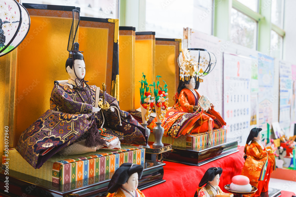 ひな人形 雛人形 桃の節句 日本文化 日本 雛祭り ひな祭り 3月 春 風物詩 年中行事 Stock Photo | Adobe Stock