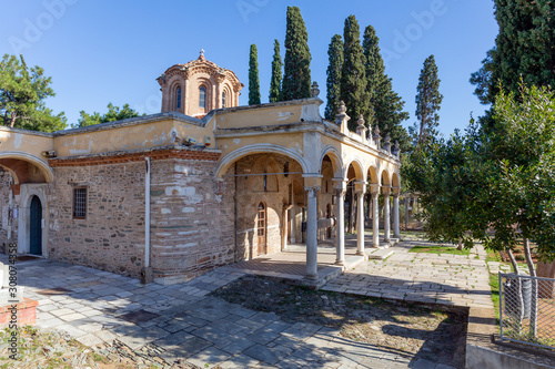 Photography Monastery of Vlatades (Vlatadon), Ano Poli, Thessaloniki, Greece.
