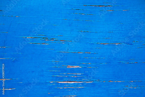 Blue wooden surface for your creative works