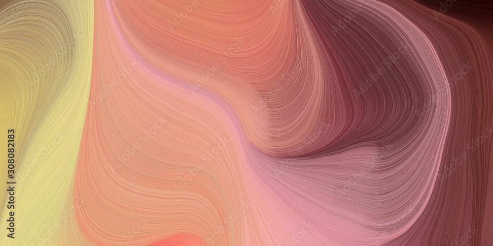 modern waves background illustration with rosy brown, dark salmon and old mauve color modern waves background illustration with rosy brown, dark salmon and old mauve color