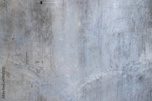 Cracks and Old concrete walls, concrete backgrounds with pitted surfaces