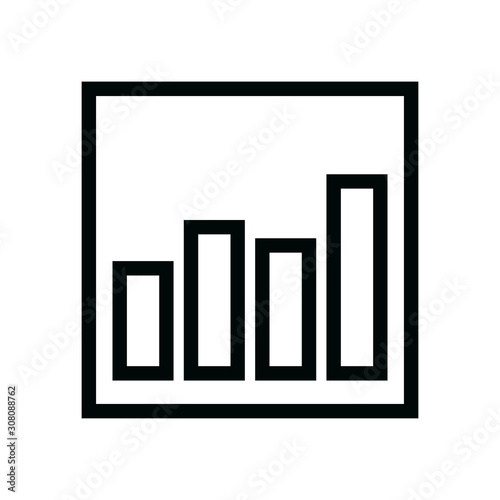 Graphic Icon Vector. Simple flat symbol. Perfect Black pictogram illustration on white background