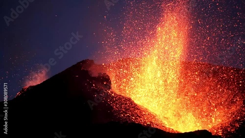 The 2010 eruptions of Eyjafjallajökull were volcanic events at Eyjafjallajökull in Iceland which, although relatively small for volcanic eruptions, caused enormous disruption to air travel.