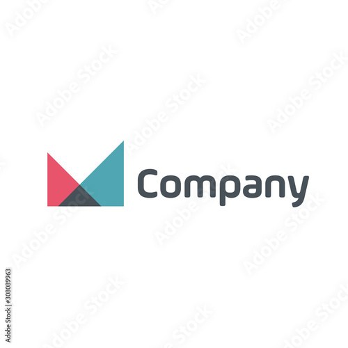 simple geometric letter M logo icon design template elements. initial M company/corporate, multimedia, Website/Internet, business identity symbol icon. Free Download simple geometric letter M logo icon design template elements. initial M company/corporate, multimedia, Website/Internet, business identity symbol icon. - GFXLoad