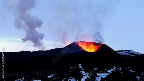 The 2010 eruptions of Eyjafjallajökull were volcanic events at Eyjafjallajökull in Iceland which, although relatively small for volcanic eruptions, caused enormous disruption to air travel.