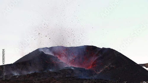 The 2010 eruptions of Eyjafjallajökull were volcanic events at Eyjafjallajökull in Iceland which, although relatively small for volcanic eruptions, caused enormous disruption to air travel.