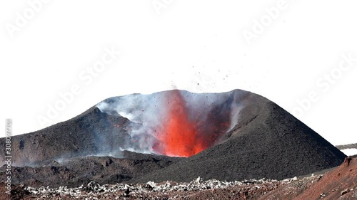 The 2010 eruptions of Eyjafjallajökull were volcanic events at Eyjafjallajökull in Iceland which, although relatively small for volcanic eruptions, caused enormous disruption to air travel.