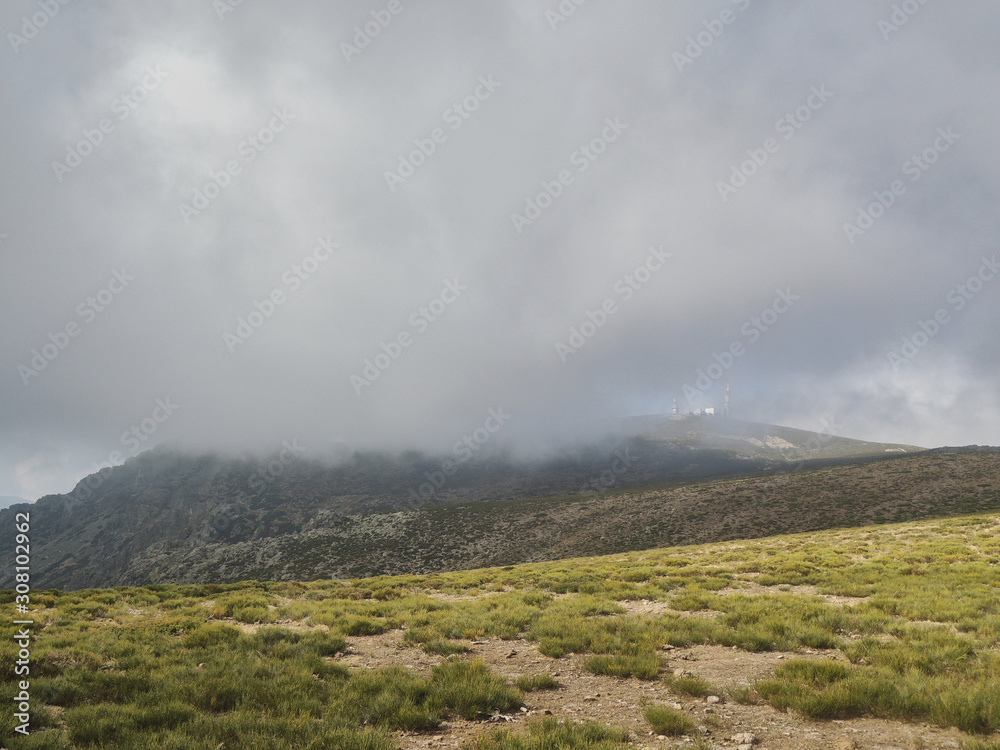 Collado del Piornal in the Sierra de Guadarrama National Park. Madrid's community. Spain Collado del Piornal in the Sierra de Guadarrama National Park. Madrid's community. Spain