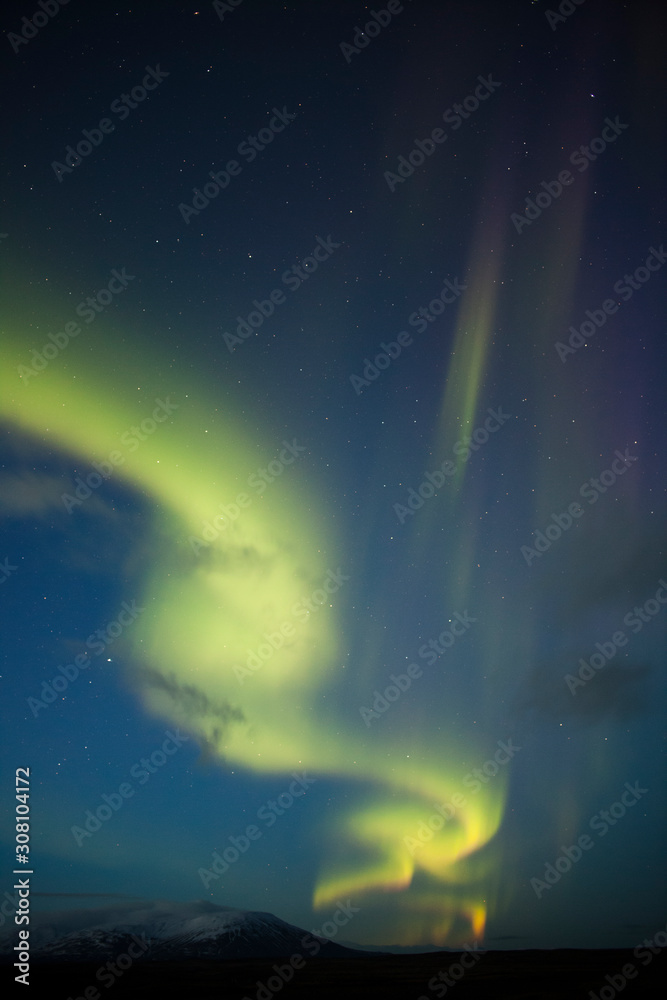 Auroras are the result of disturbances in the magnetosphere caused by solar wind. These disturbances are sometimes strong enough to alter the trajectories of charged particles in both solar wind. Auroras are the result of disturbances in the magnetosphere caused by solar wind. These disturbances are sometimes strong enough to alter the trajectories of charged particles in both solar wind.