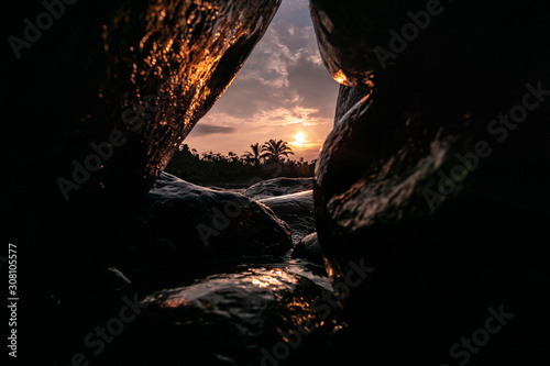 Fotografia Atardecer en santo domingo Ecuador