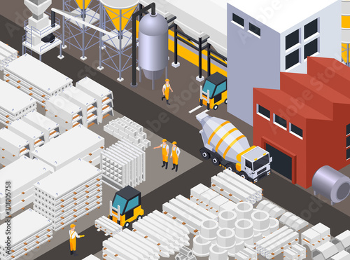 Isometric Cement Production Composition