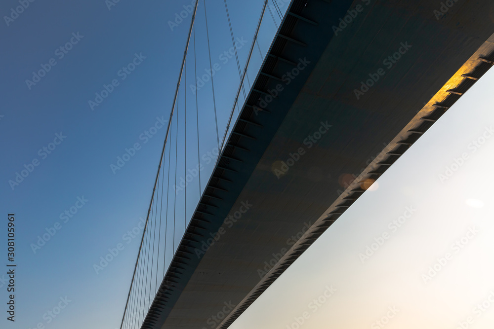 Fototapeta premium bridge in fog