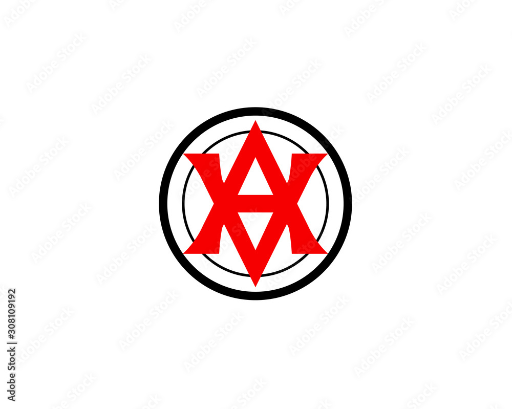 AV logo design AV logo design