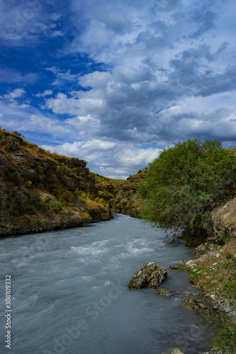 river in the mountains