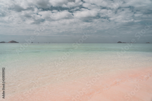 A dream beach in Indonesia  photo