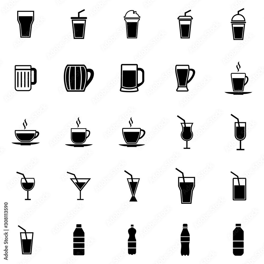 drink icon vector design symbol drink icon vector design symbol