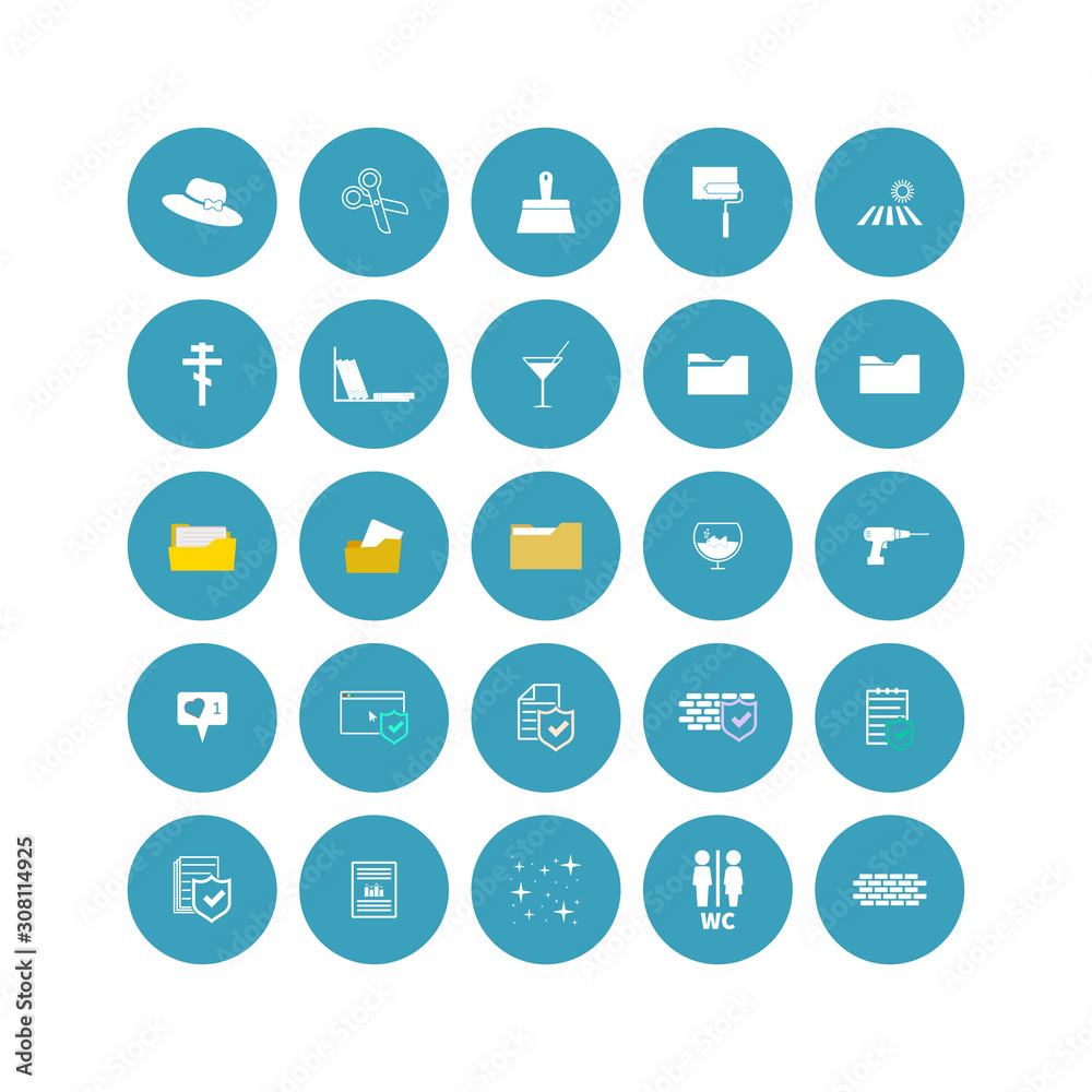 Set of web icons. Social, creation and bussiness icons in a circle on white isolated background. Set of web icons. Social, creation and bussiness icons in a circle on white isolated background.