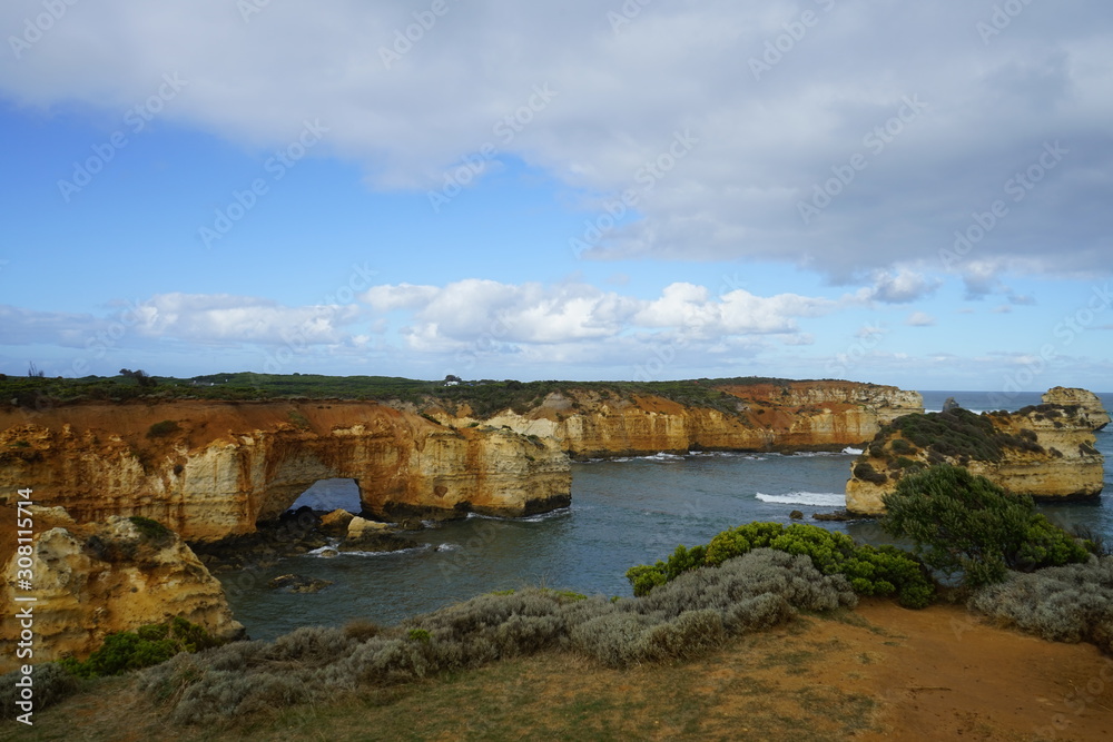 Obraz premium australia coast sea landscape nature victoria great ocean road