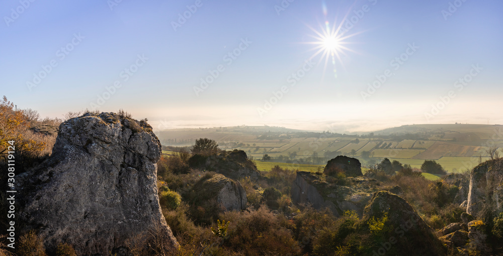Obraz premium panorama mont rome 