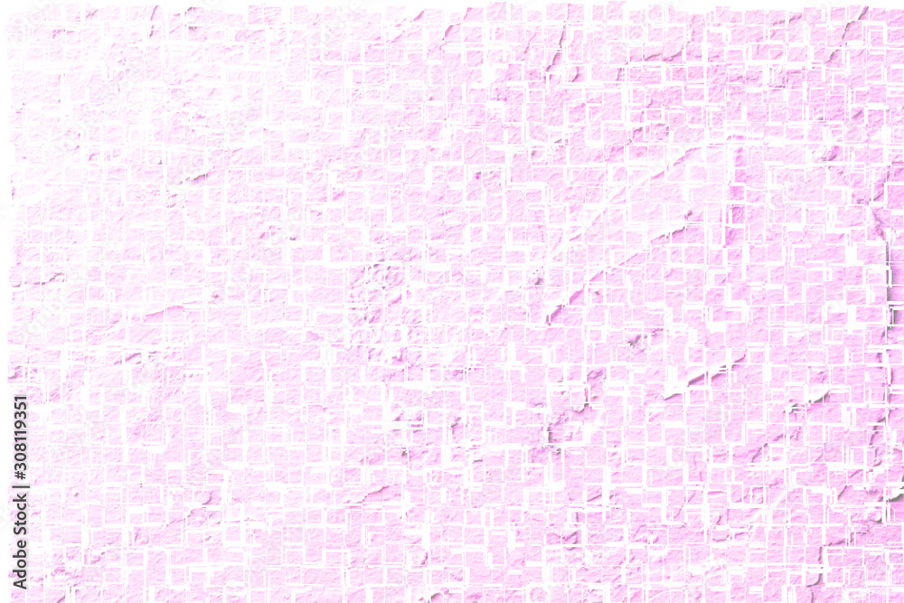 abstract background with tile effect in light pink