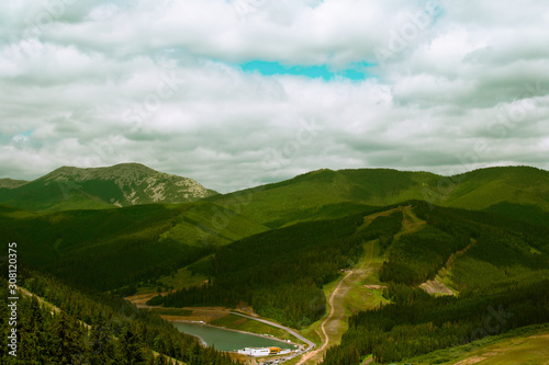 Panorama of the Carpathian Mountains  © Dmitro