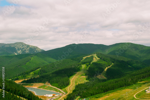 Panorama of the Carpathian Mountains © Dmitro