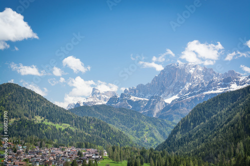 Ponaram view in Dolomites