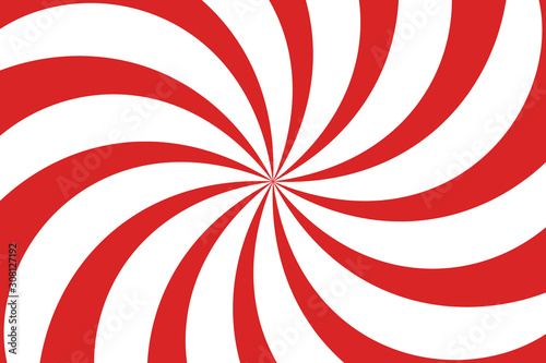 Vector Christmas background. Candy cane, lollipop pattern.