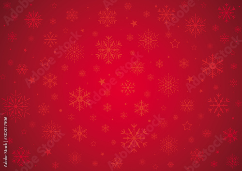 FOND ROUGE NOËL