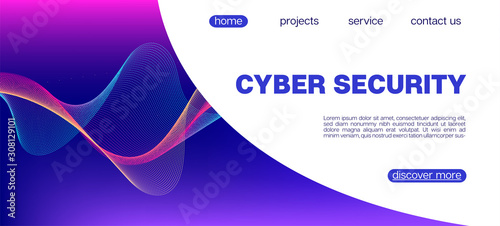 Falling Particles Distressed Purple Vector. Data Stream Minimal Banner. 