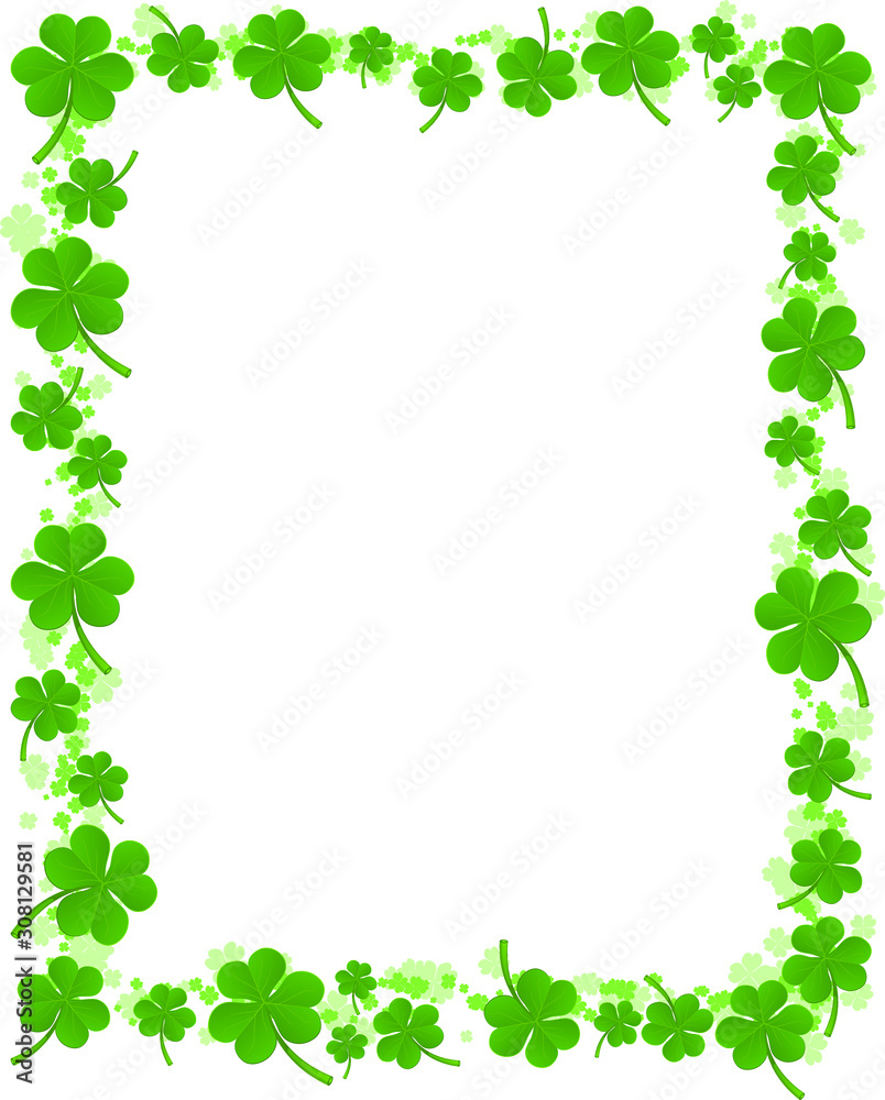 clover frame clover frame