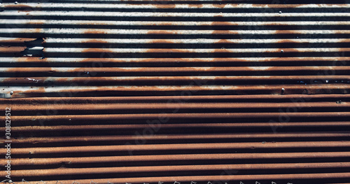 Obraz na płótnie Rust Metal sheet background w salonie