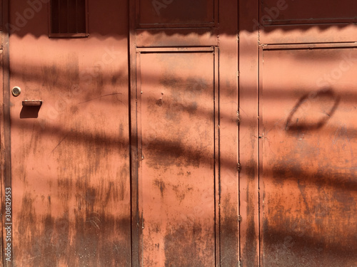 Obraz na płótnie Rust Metal sheet background w salonie
