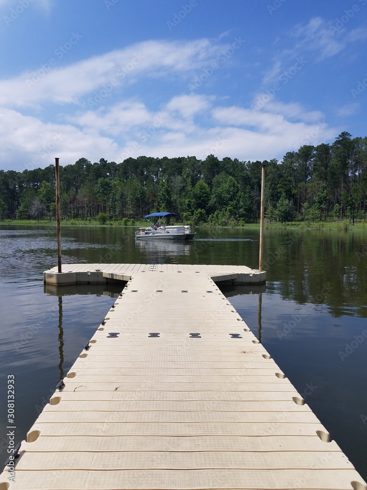 dock on the lake