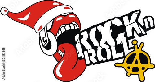 Rock n Roll Anarchys Santa celebrate Christmas Music