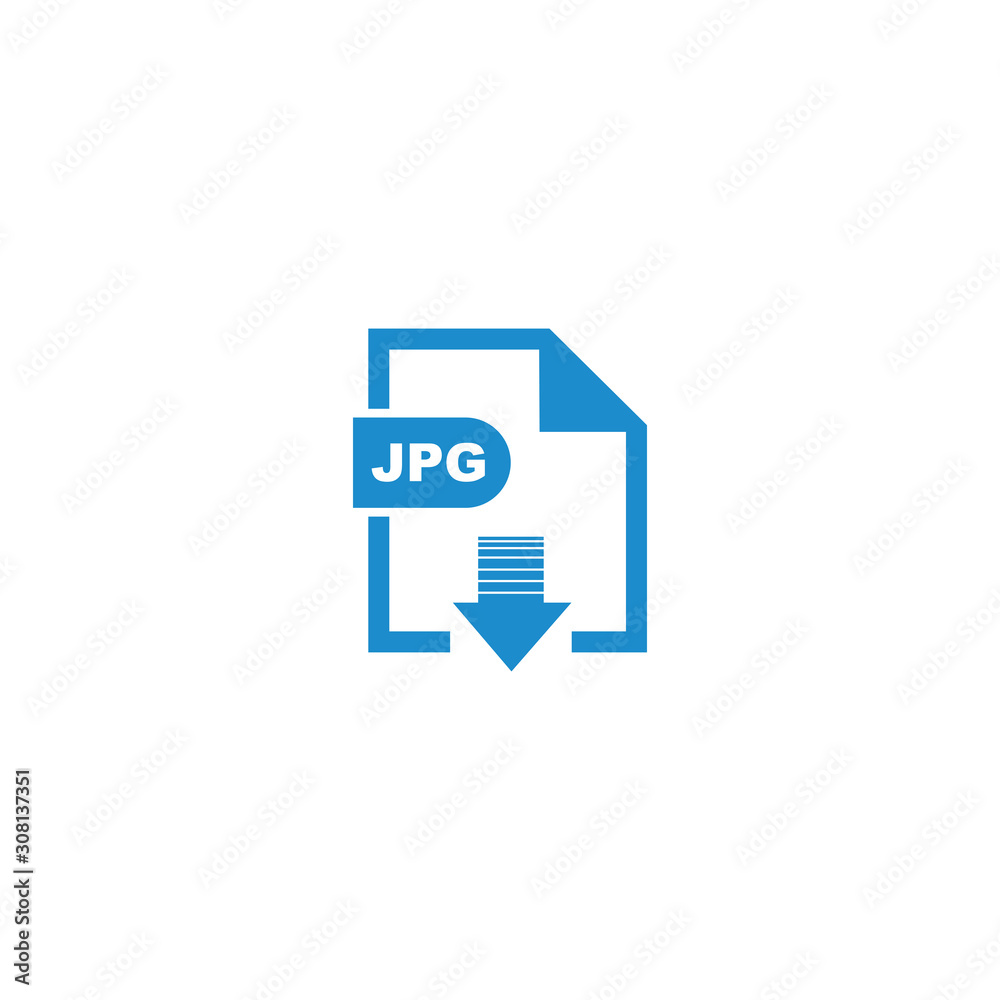 JPG file format icon vector design symbol JPG file format icon vector design symbol