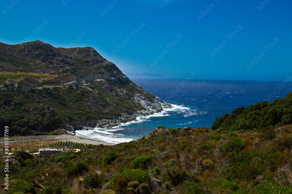 Mer bleue de Corse