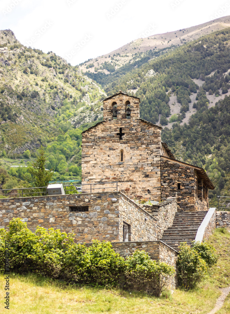 Església de Sant Serni de Nagol is a church located in Sant Julià de Lòria, Andorra. It is known for its Romanesque paintings. It was built in the 11th century.