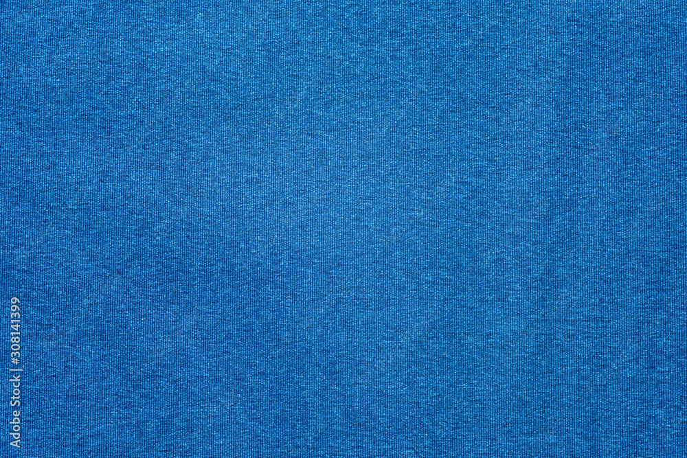 Detail of Blue Synthetic Polyethylene Fabric Detail of Blue Synthetic Polyethylene Fabric