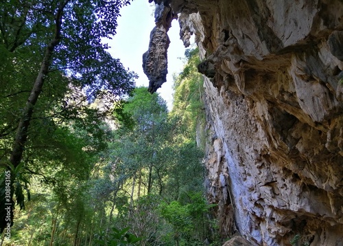 Beautiful rock in the canyon.