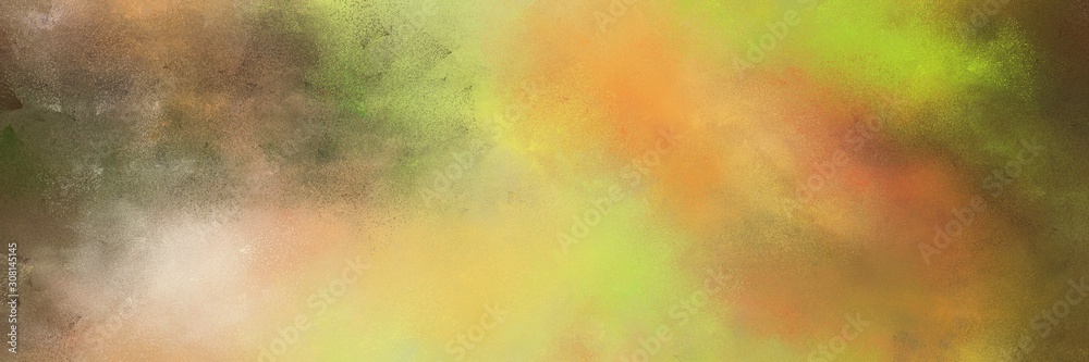 abstract dark khaki, dark olive green and burly wood colored diffuse painted banner background. can be used as texture, background element or wallpaper abstract dark khaki, dark olive green and burly wood colored diffuse painted banner background. can be used as texture, background element or wallpaper