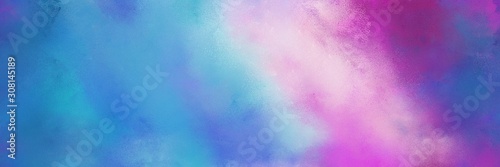diffuse painted banner texture background with steel blue  plum and light pastel purple color. can be used as texture  background element or wallpaper